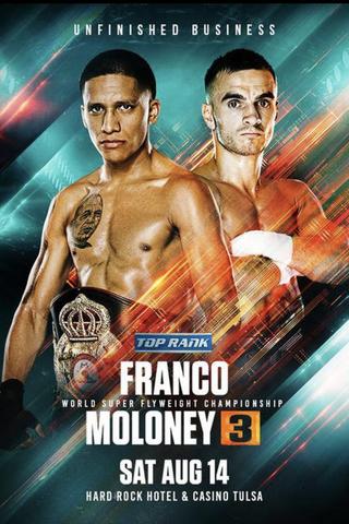 Joshua Franco vs. Andrew Moloney III poster