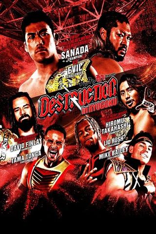 NJPW Destruction In Ryogoku 2023 poster