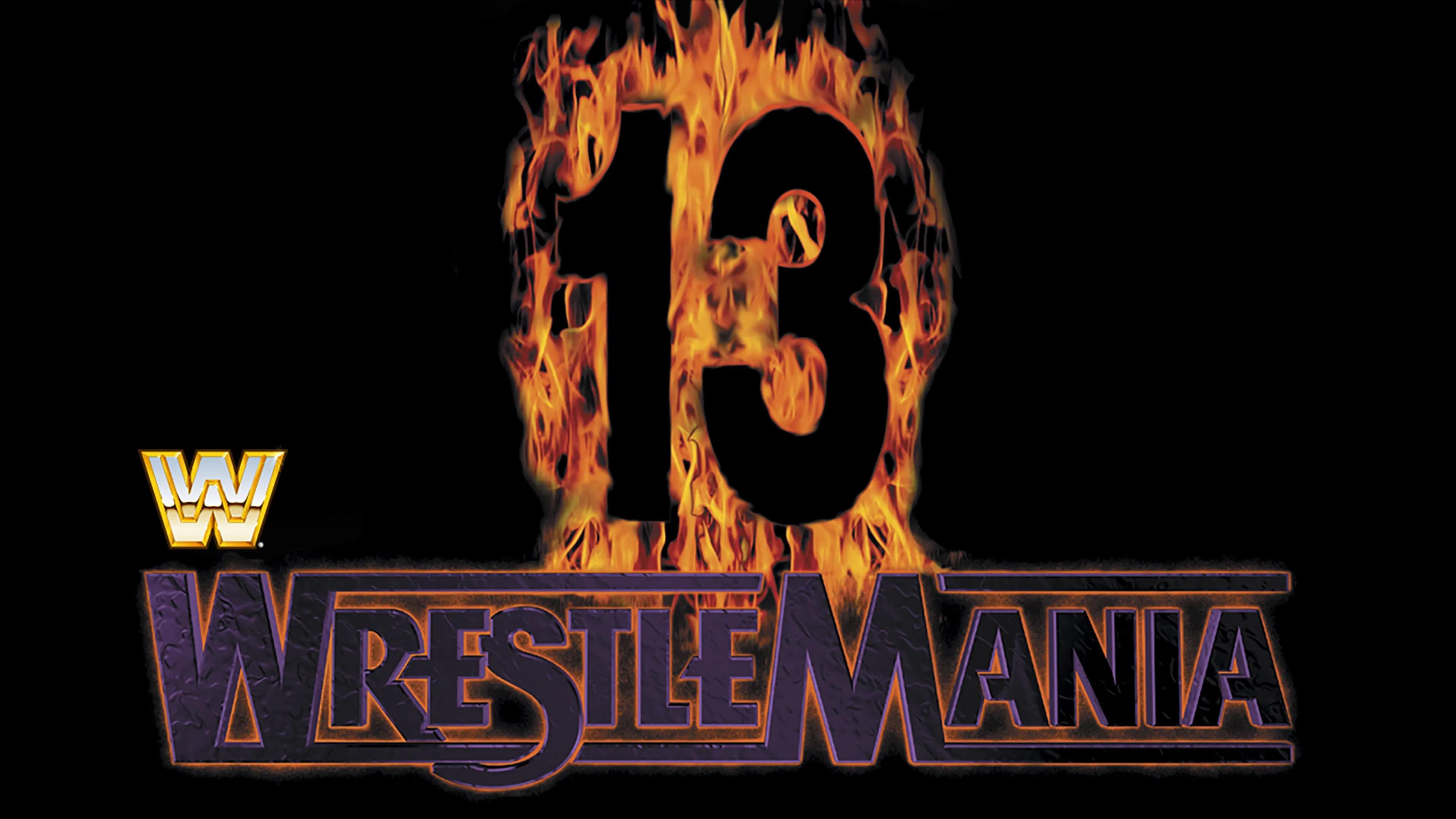 WWE WrestleMania 13 backdrop