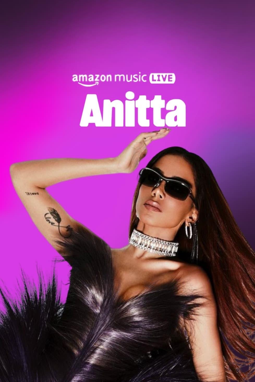 Amazon Music Live with Anitta poster