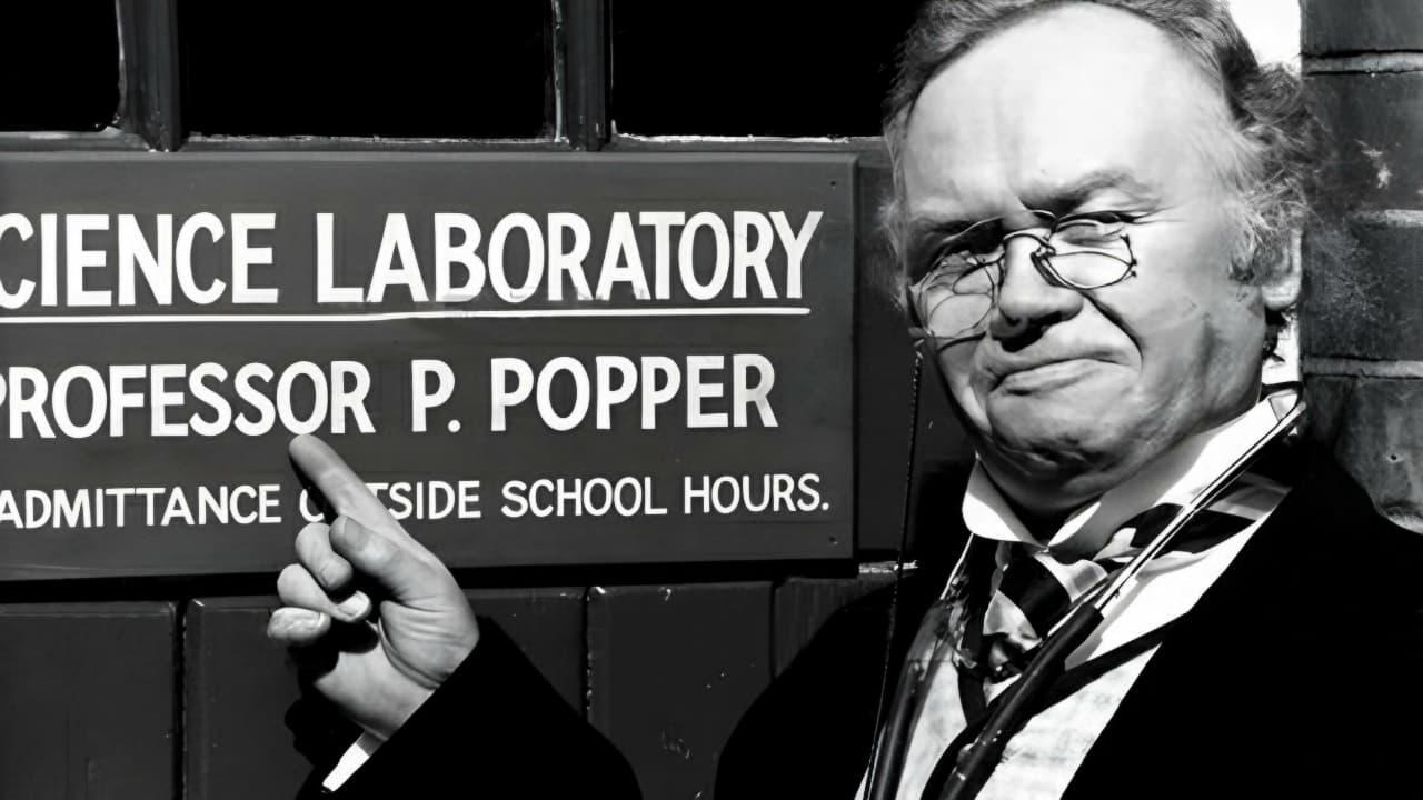 Professor Popper's Problems backdrop