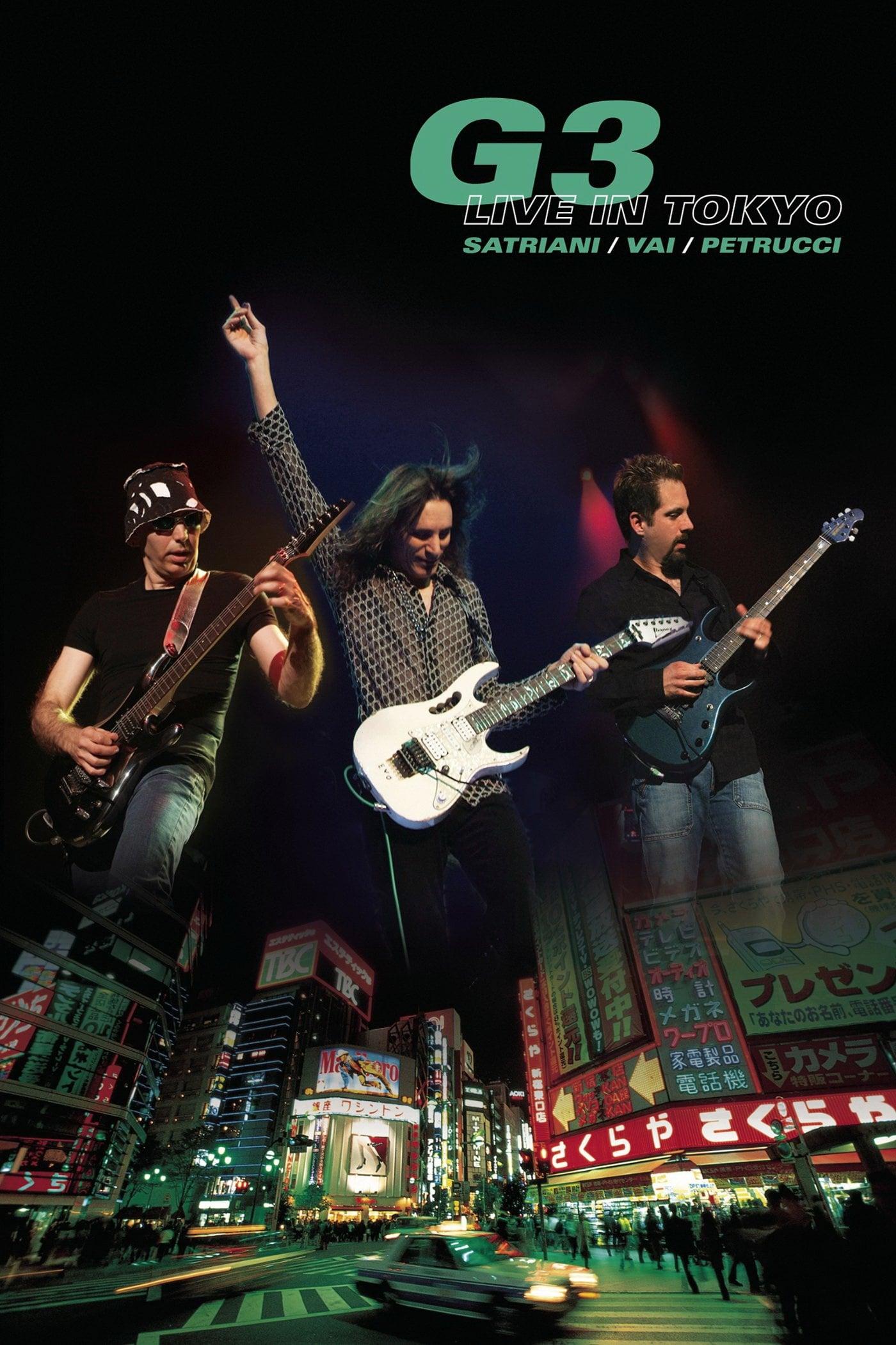 G3: Live in Tokyo poster