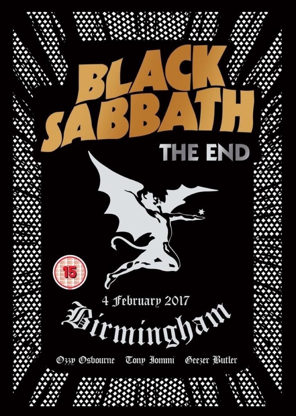 Black Sabbath - The End - Live In Birmingham poster
