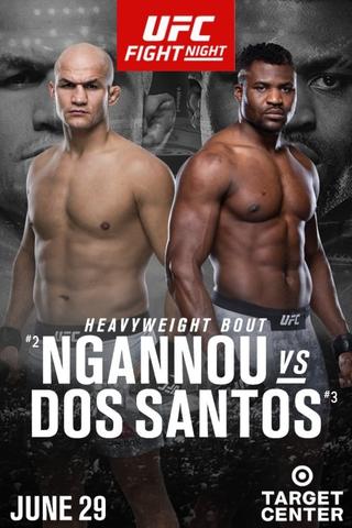 UFC on ESPN 3: Ngannou vs Dos Santos poster