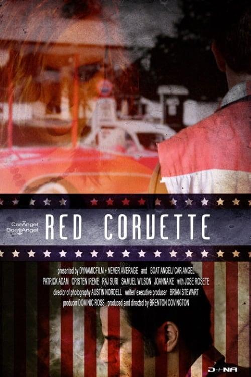 Red Corvette poster