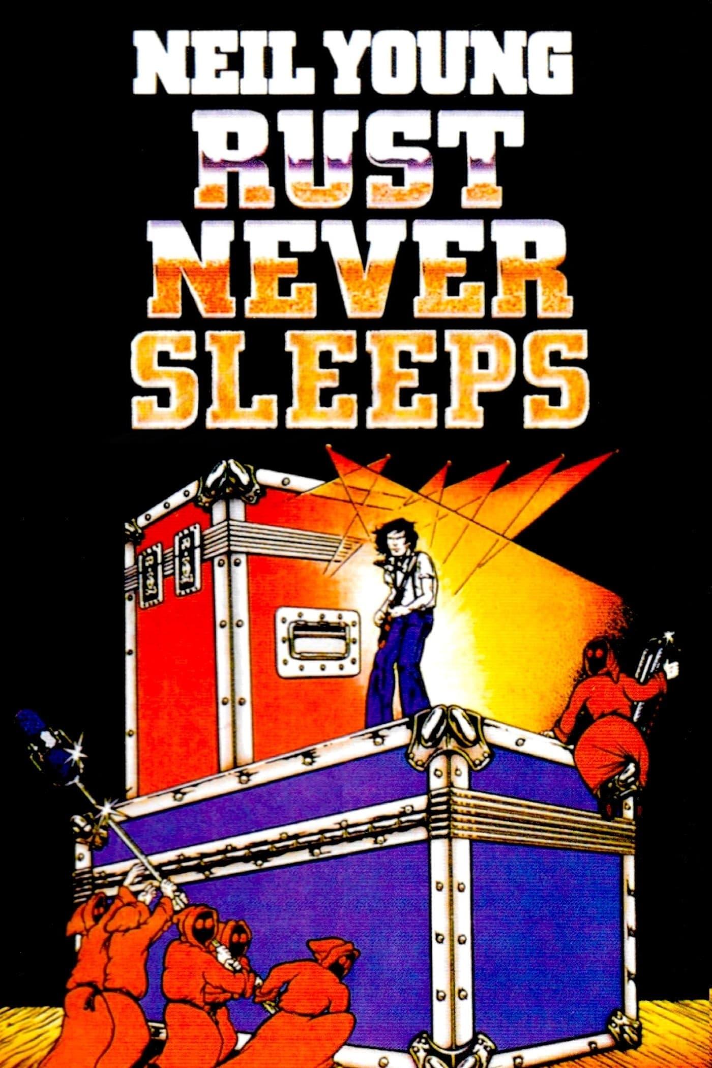 Neil Young & Crazy Horse - Rust Never Sleeps poster