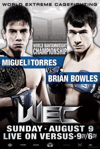 WEC 42: Torres vs. Bowles poster
