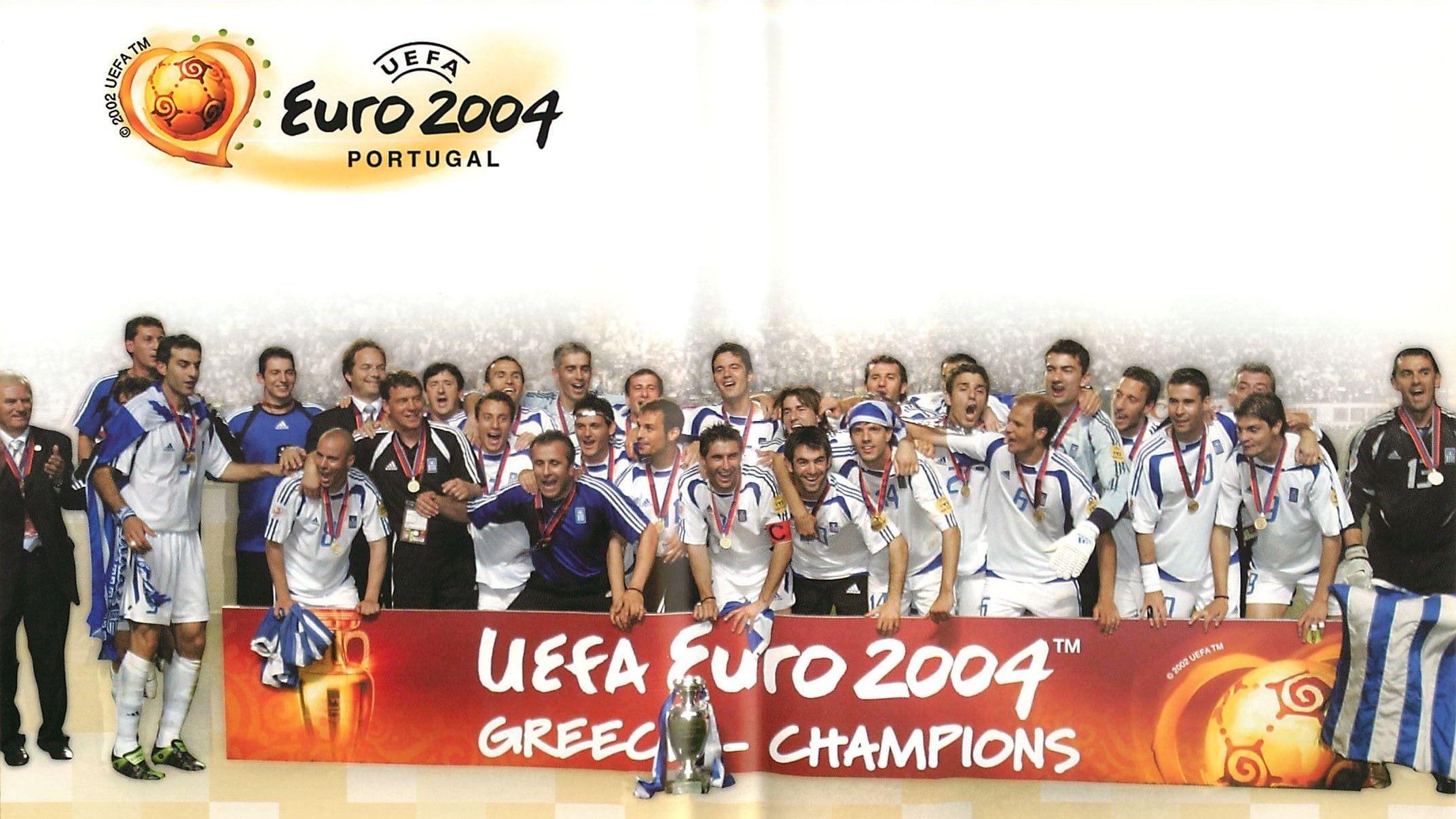 The Official Review of UEFA Euro 2004 backdrop