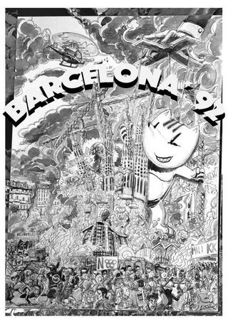 Barcelona 92 poster