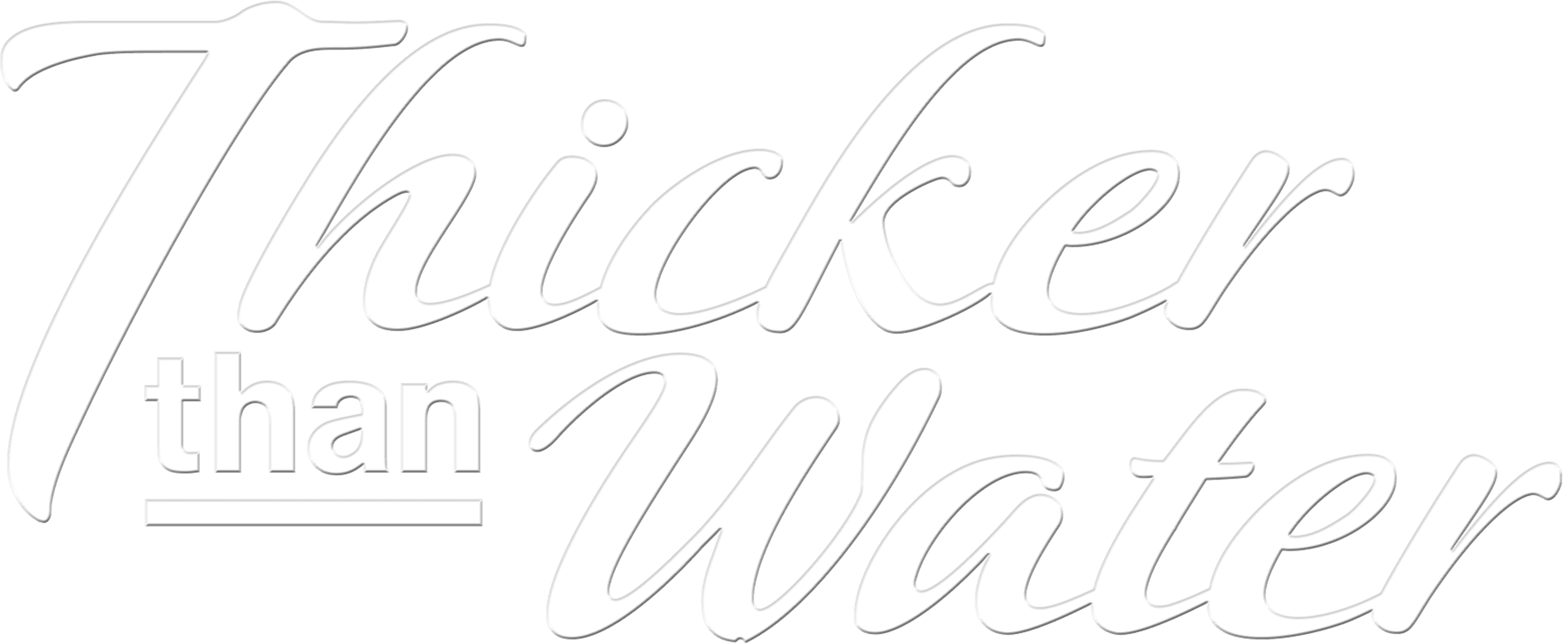 Thicker Than Water logo