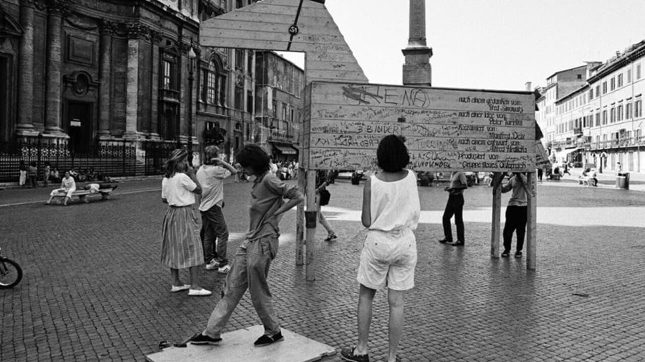 The Waldheim Waltz backdrop