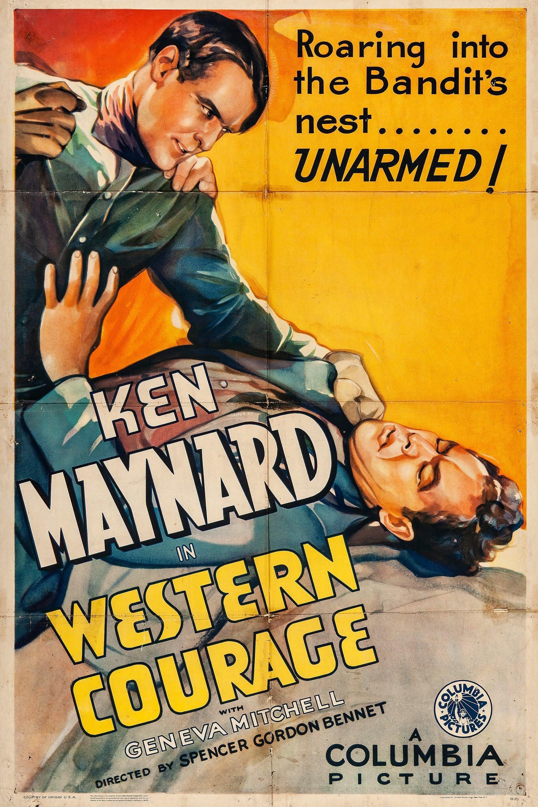 Western Courage poster