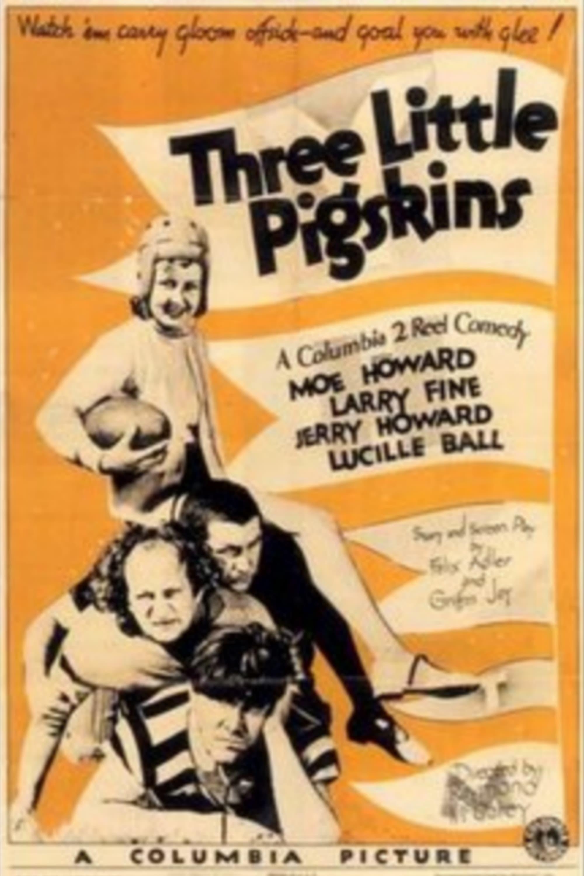 Three Little Pigskins poster