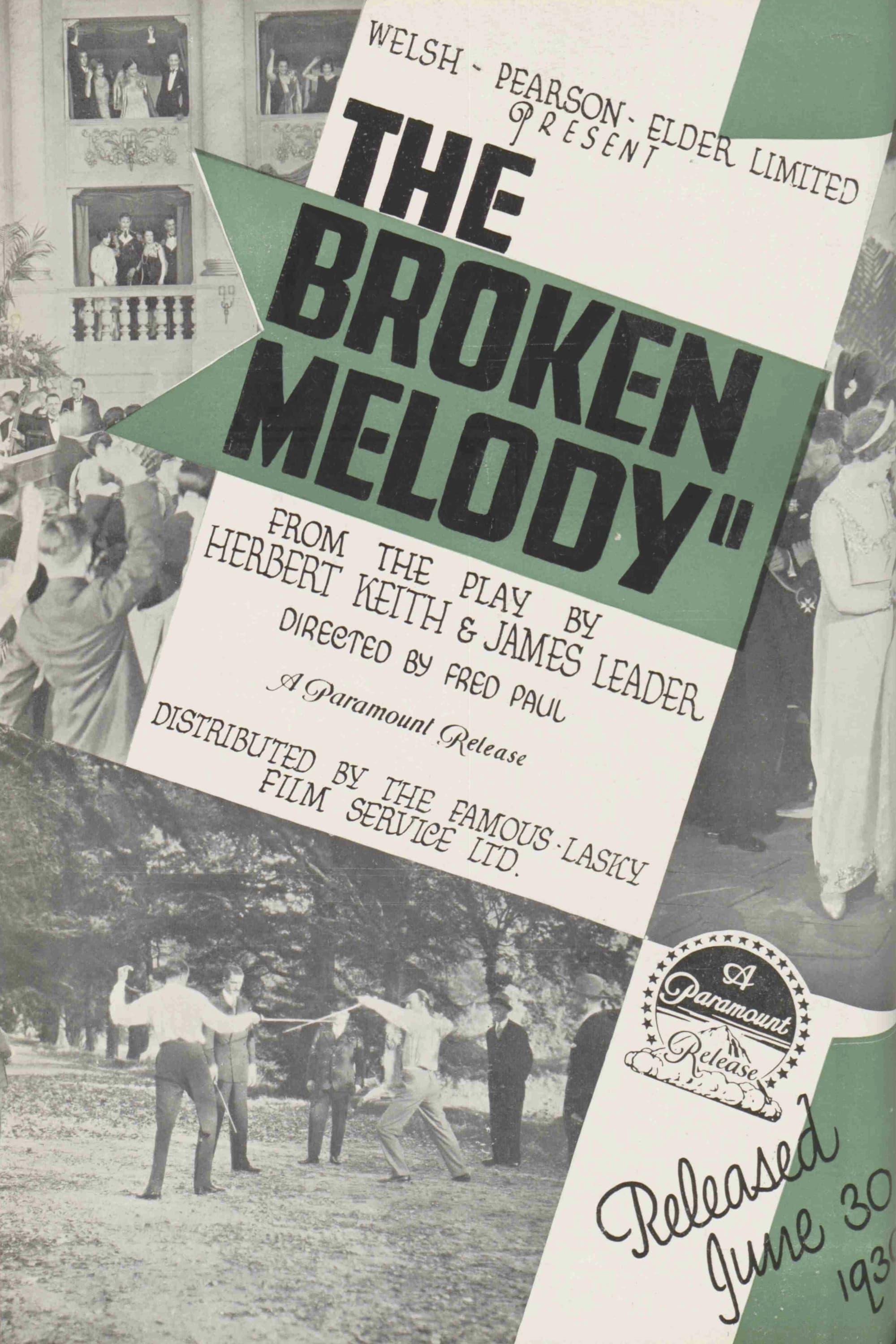 The Broken Melody poster