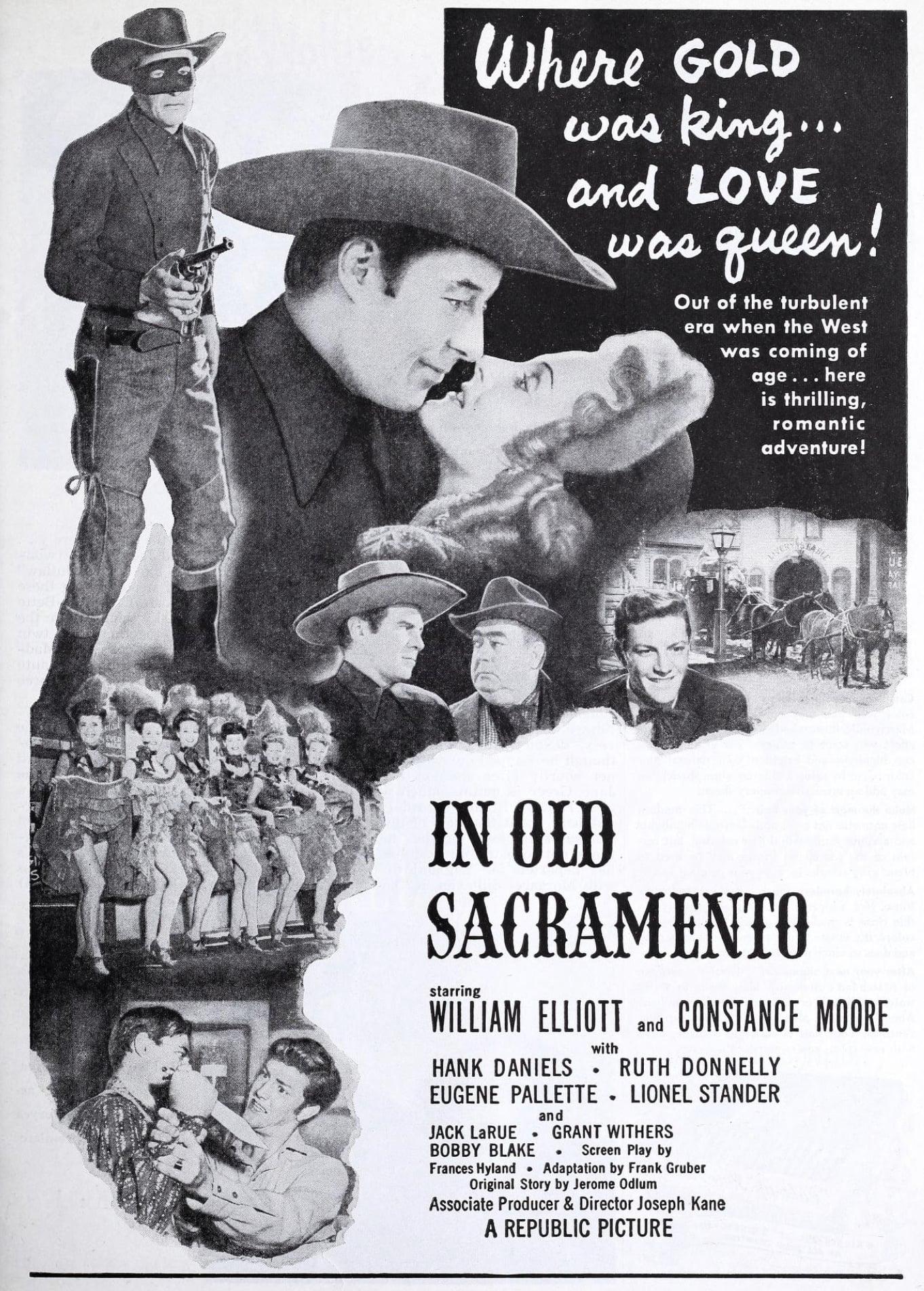 In Old Sacramento poster