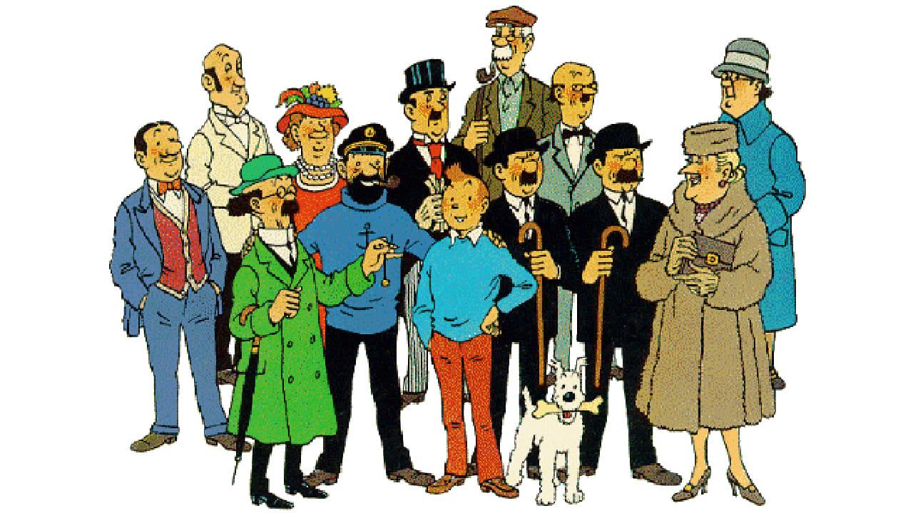 Les Aventures de Tintin, d'après Hergé backdrop