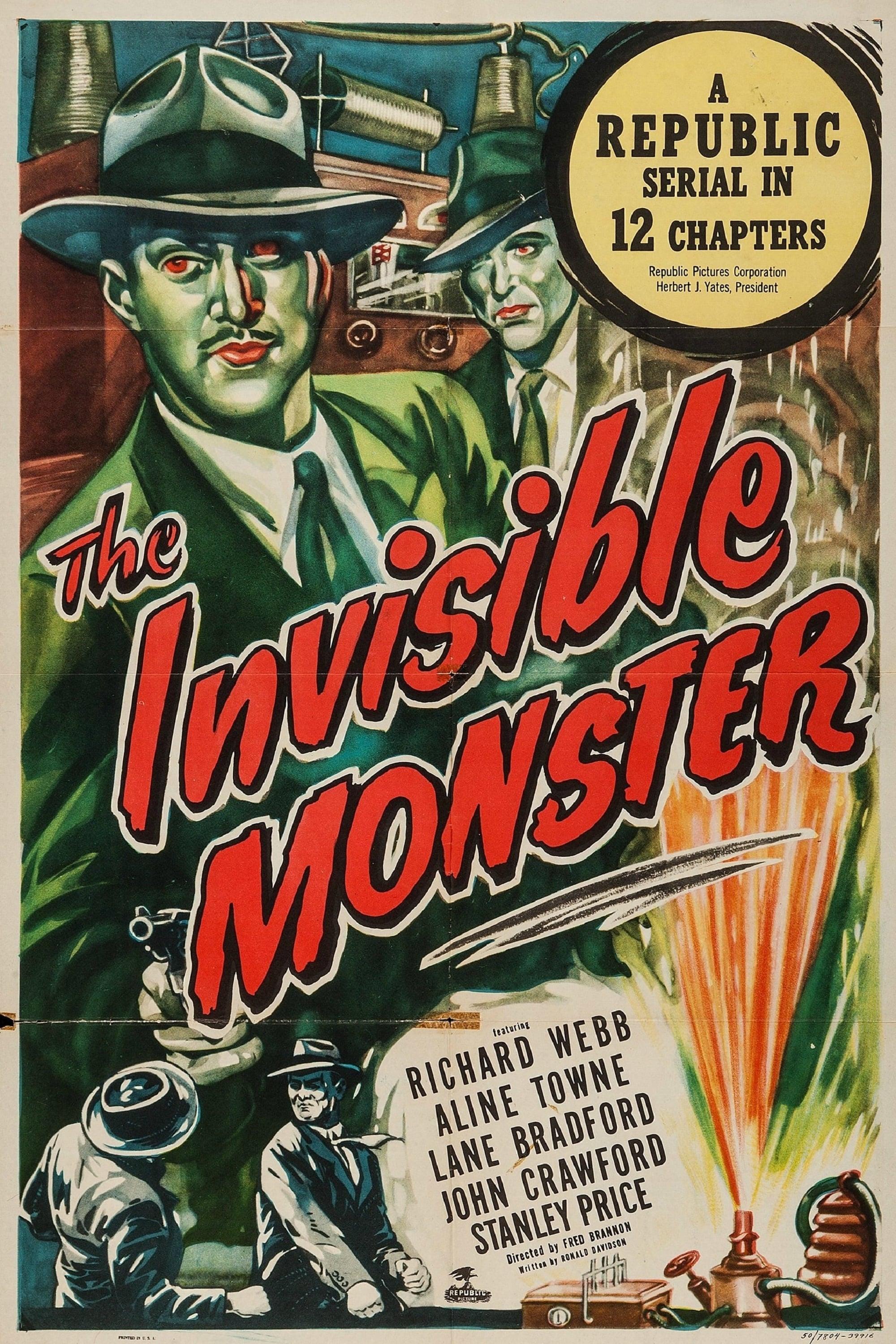 The Invisible Monster poster