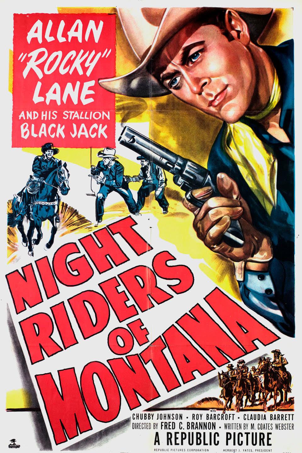 Night Riders of Montana poster