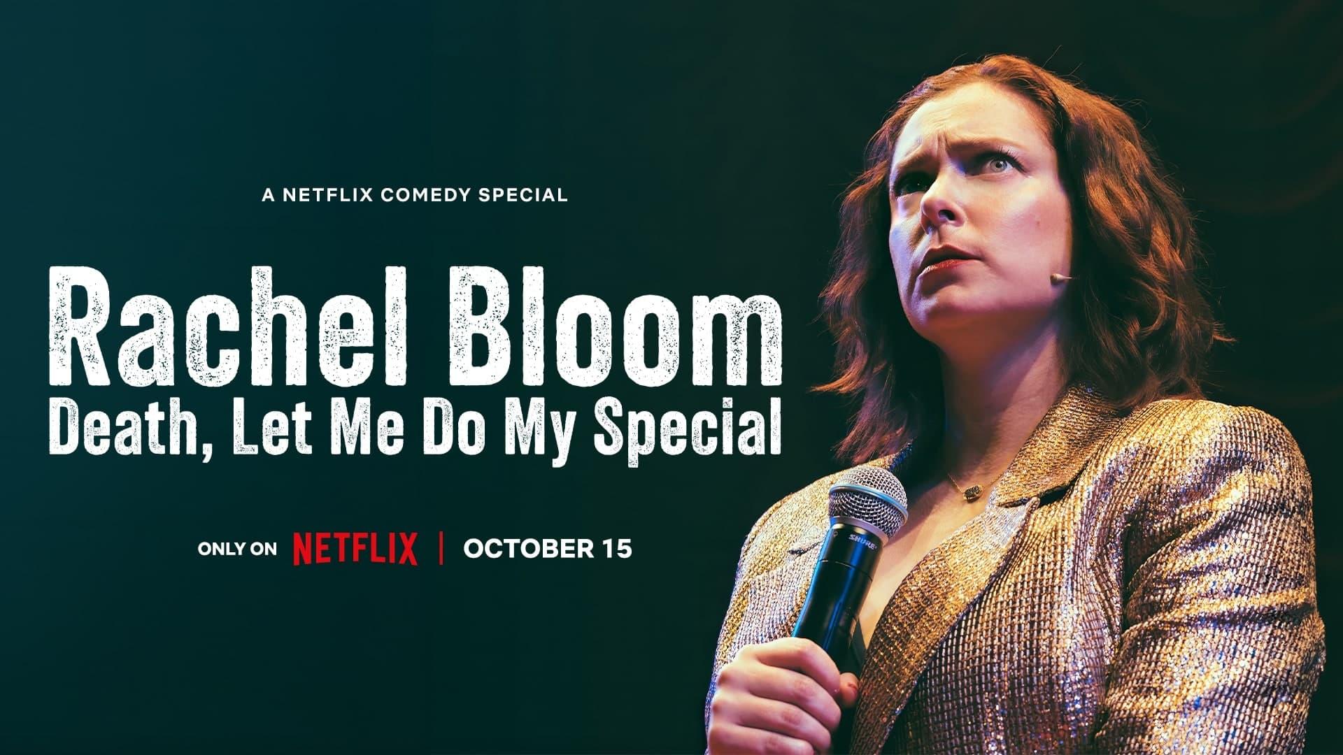 Rachel Bloom: Death, Let Me Do My Special backdrop