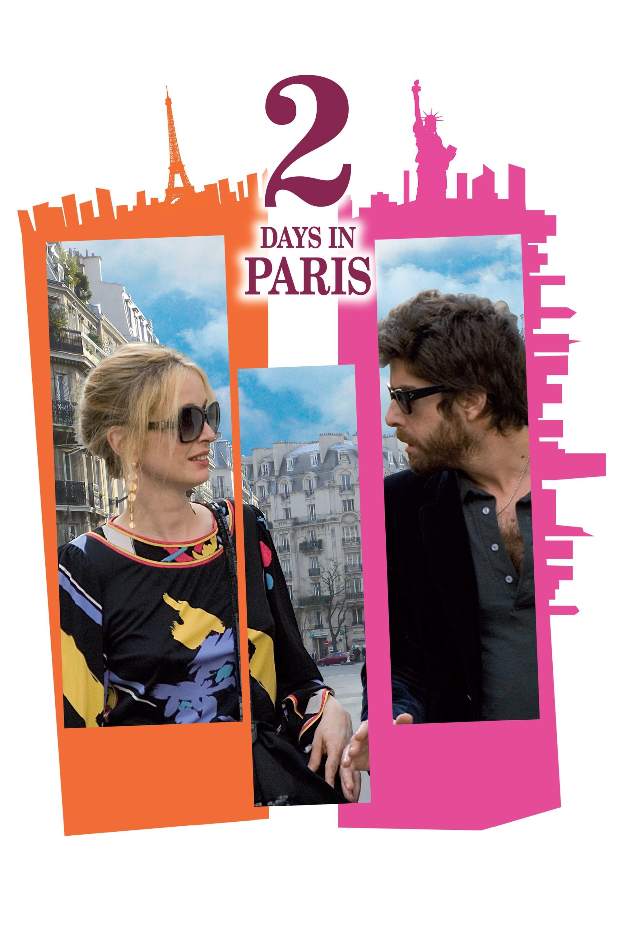 2 Days in Paris poster