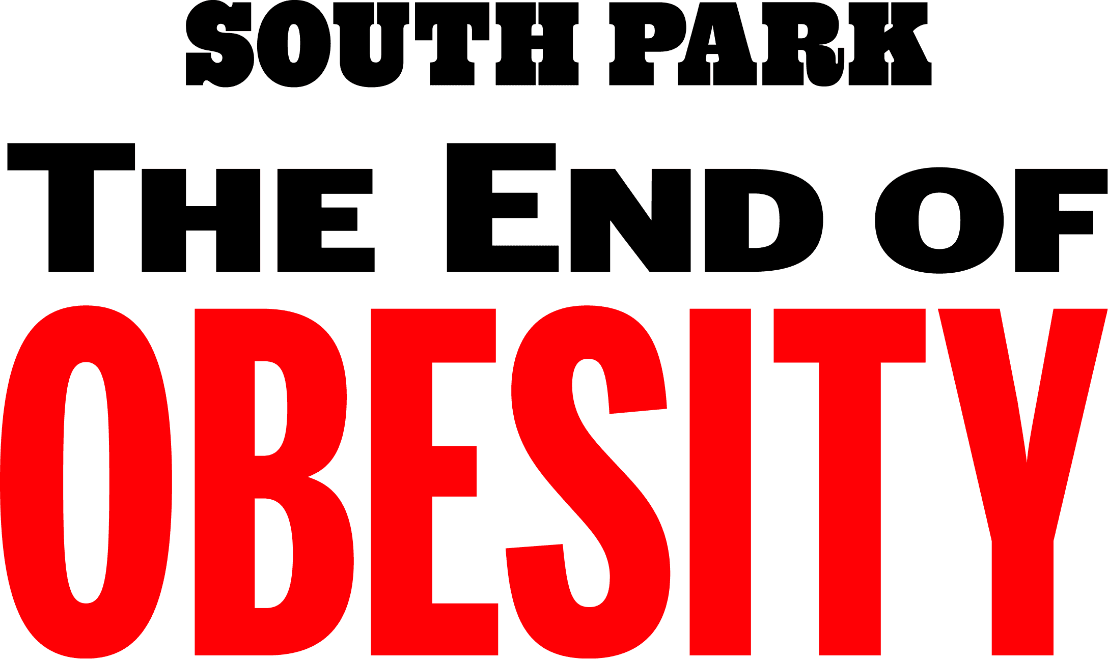 South Park: The End of Obesity logo