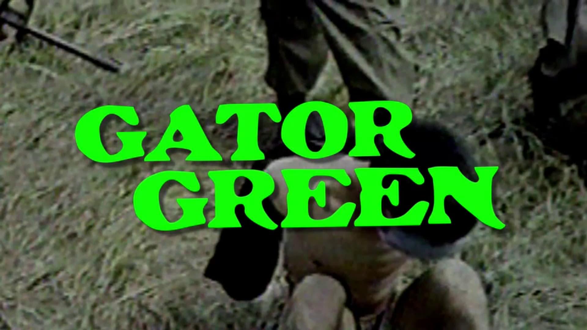 Gator Green backdrop