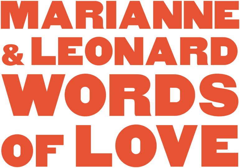 Marianne & Leonard: Words of Love logo