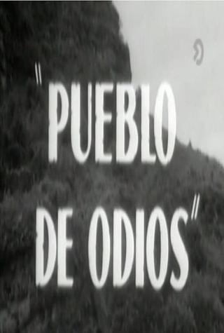 Pueblo de odios poster