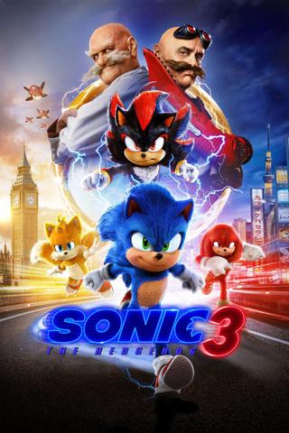 Sonic the Hedgehog 3 poster