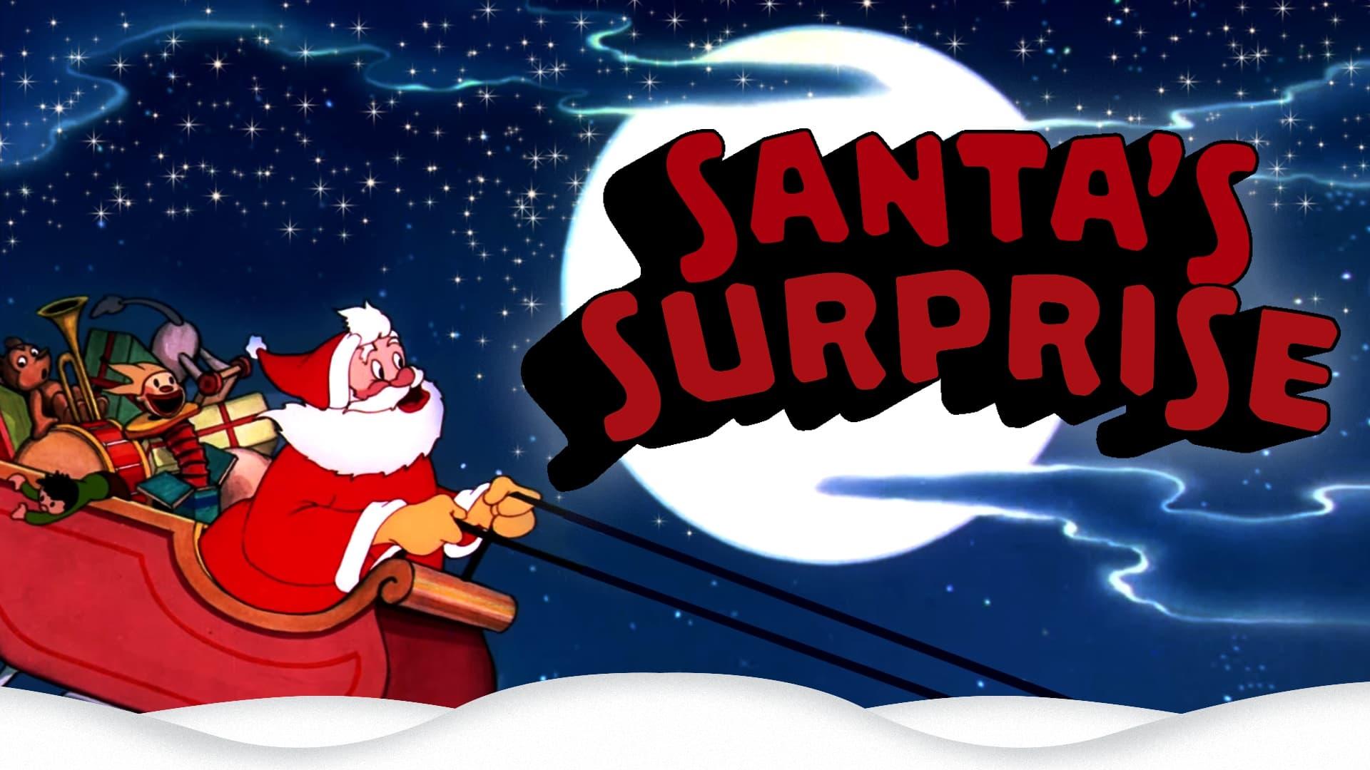 Santa's Surprise backdrop