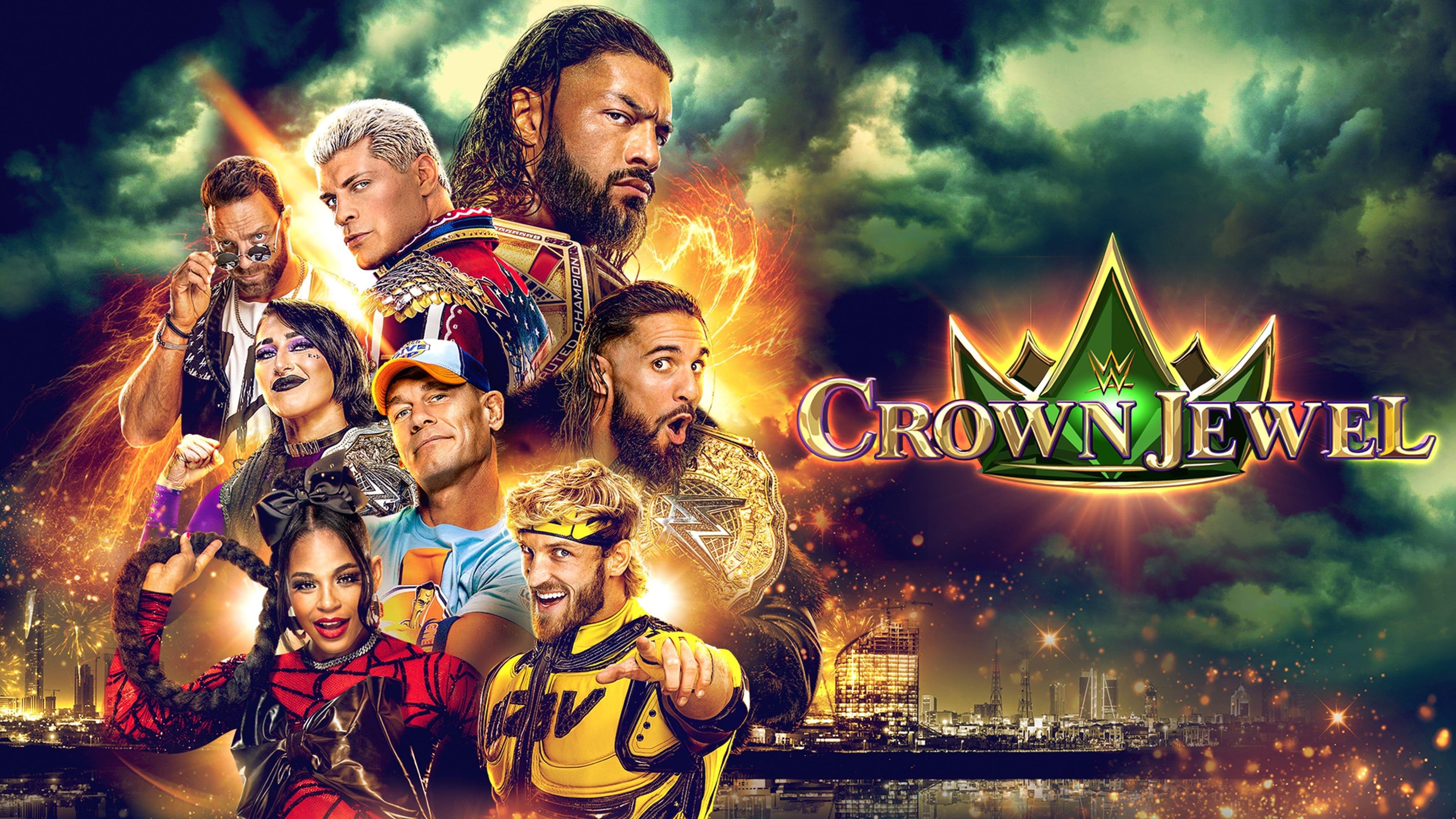 WWE Crown Jewel 2023 backdrop