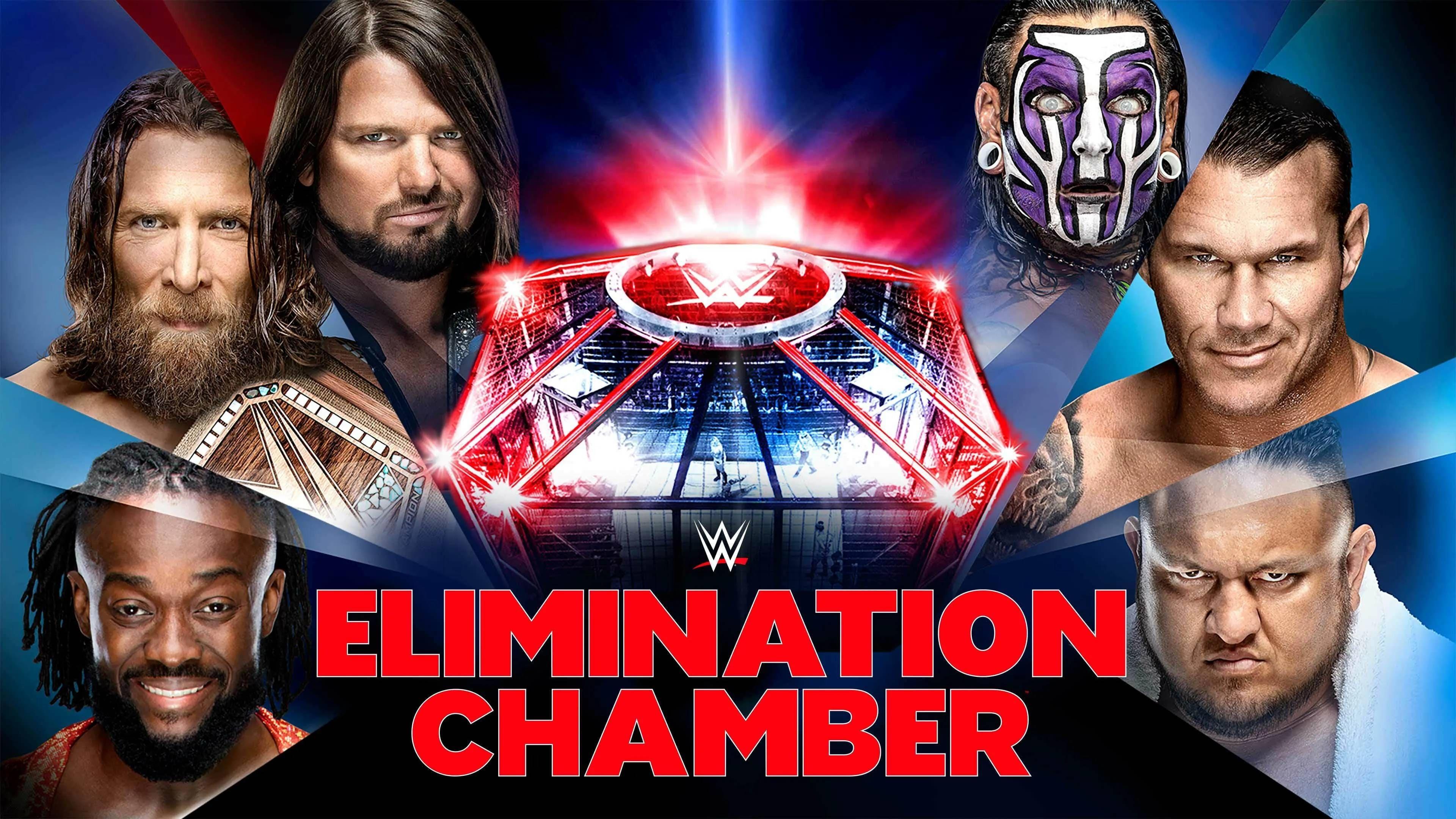 WWE Elimination Chamber 2019 backdrop