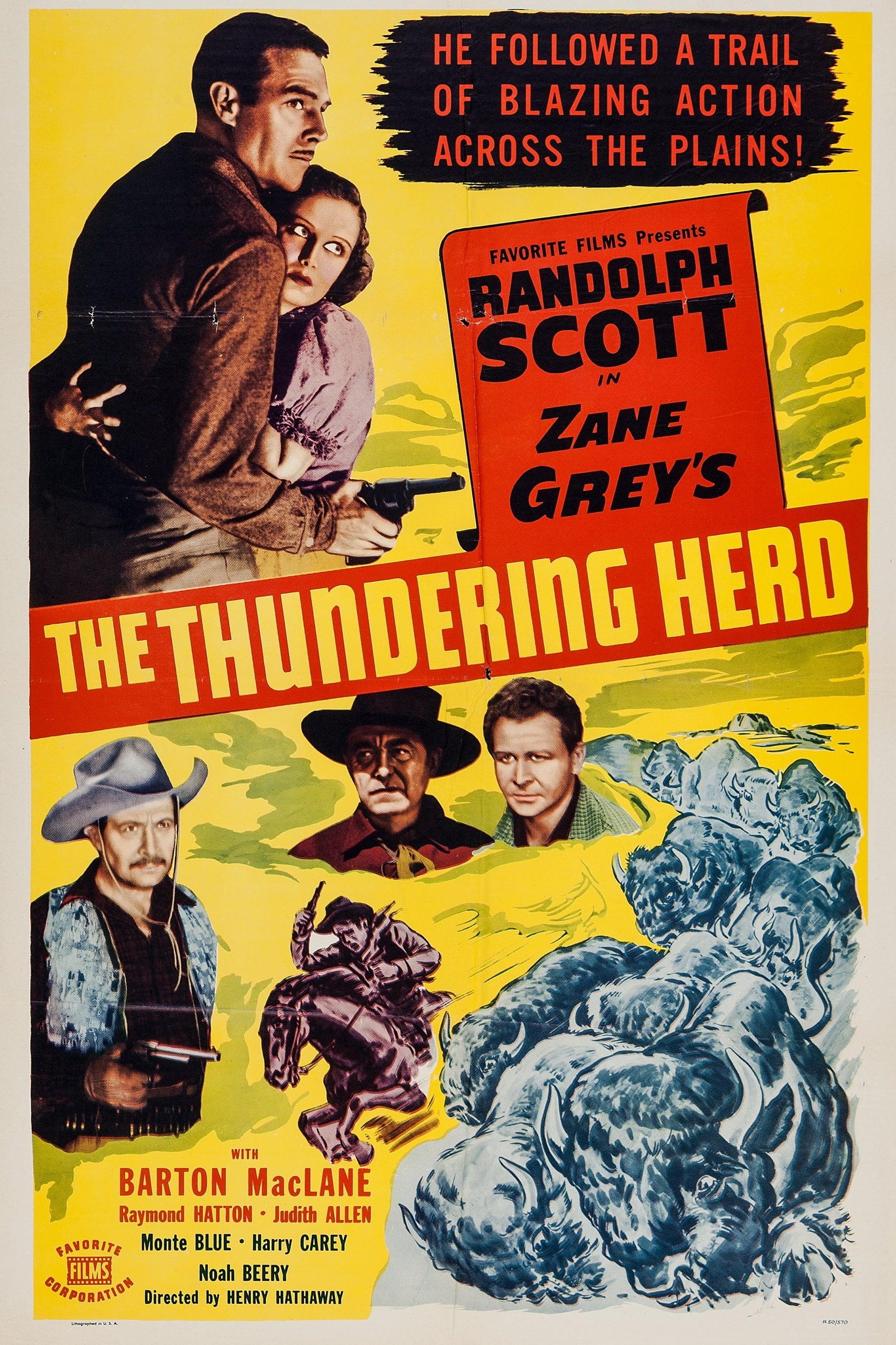 The Thundering Herd poster