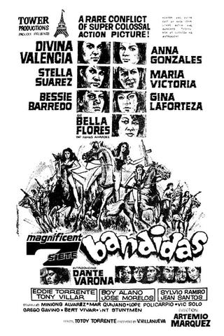 Magnificent Siete Bandidas poster