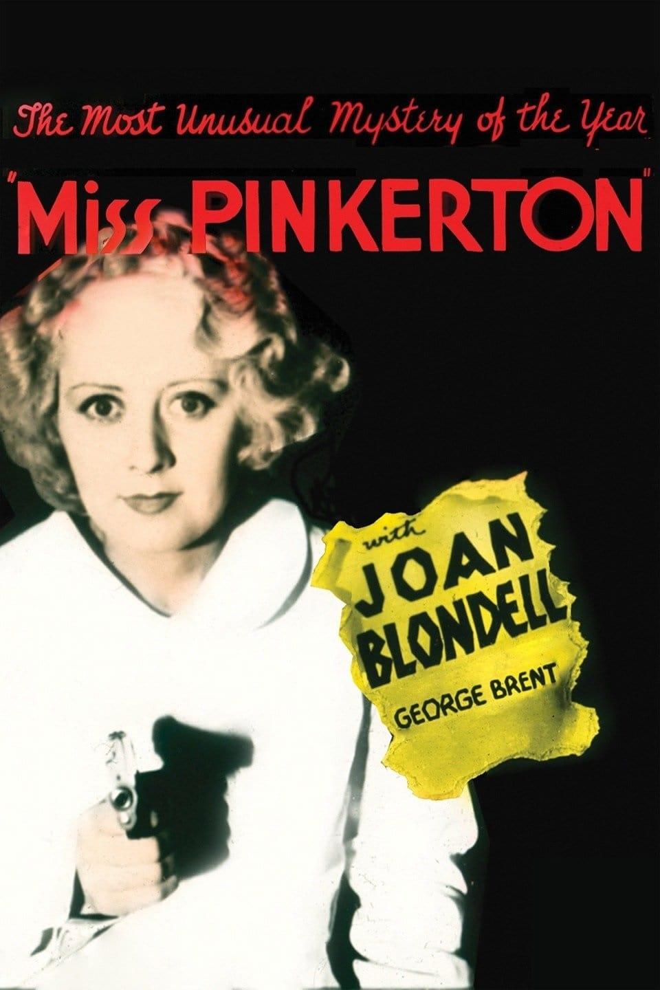 Miss Pinkerton poster