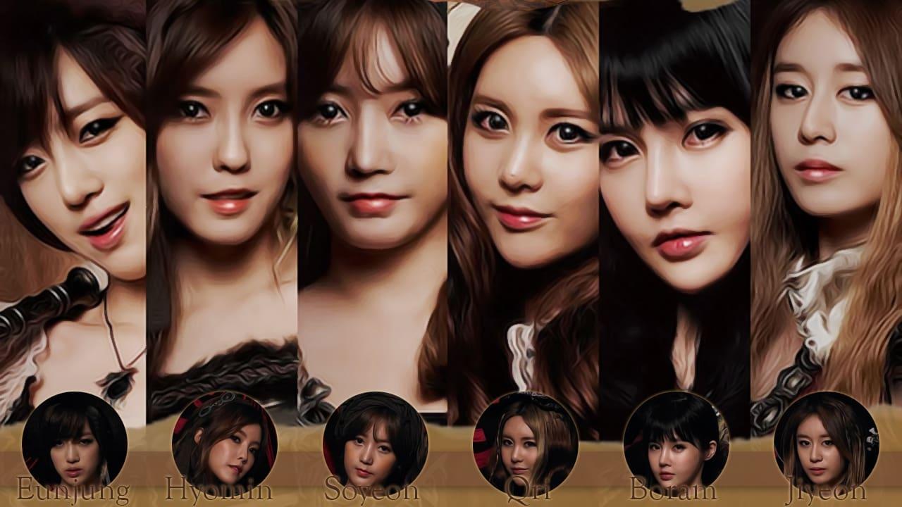 T-ARA Japan Tour 2012 ~Jewelry Box~ Live in Budokan backdrop