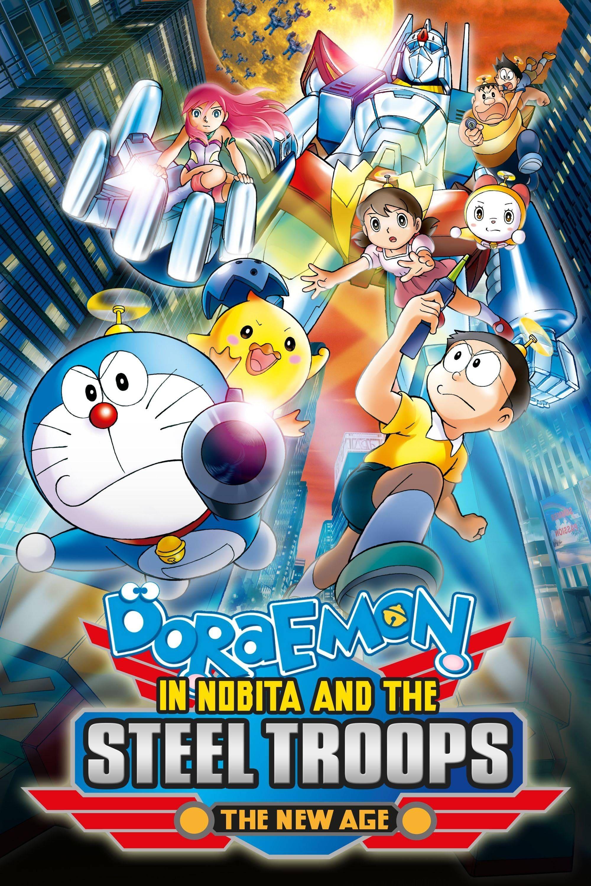 Doraemon: Nobita and the New Steel Troops: Winged Angels poster