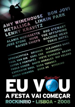Linkin Park Live in Rock in Rio 2008 poster