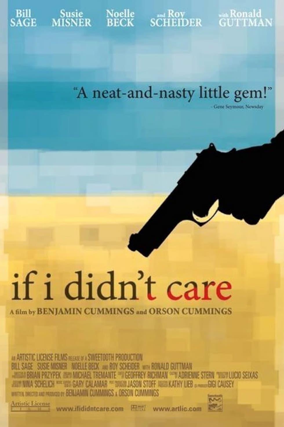 If I Didn't Care poster