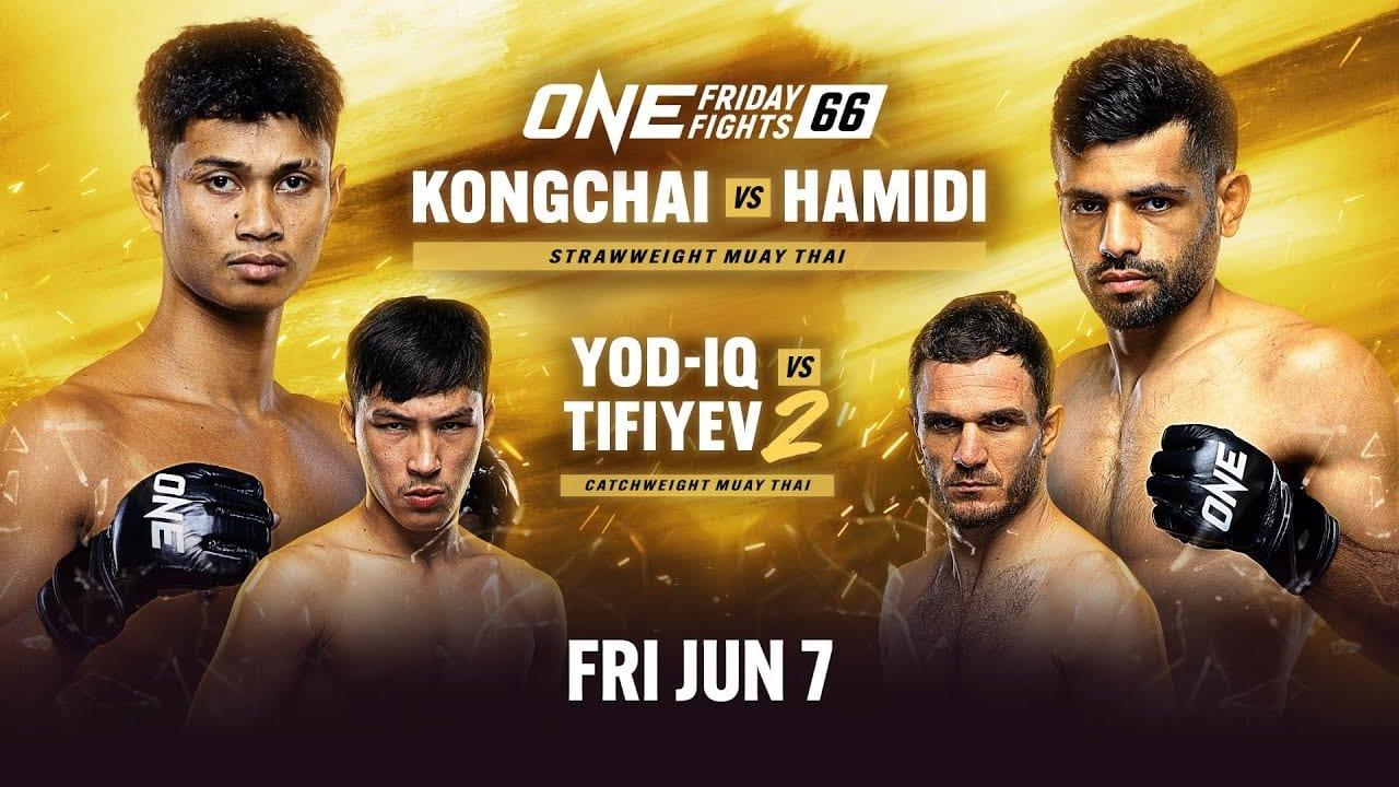 ONE Friday Fights 66: Kongchai vs. Hamidi backdrop