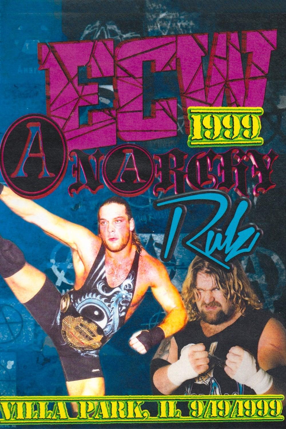 ECW Anarchy Rulz 1999 poster
