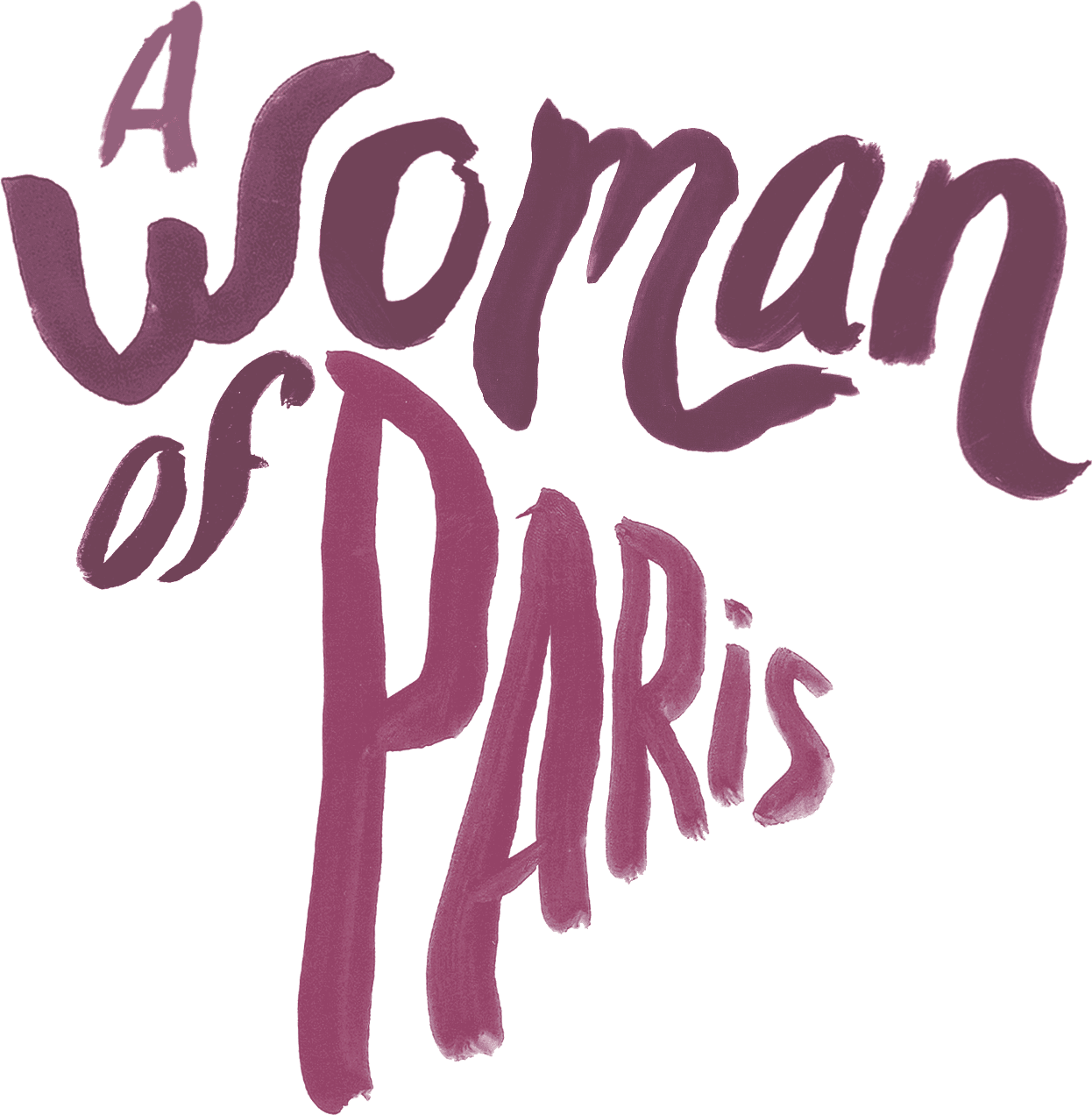 A Woman of Paris: A Drama of Fate logo