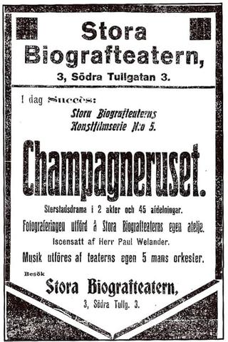 Champagneruset poster