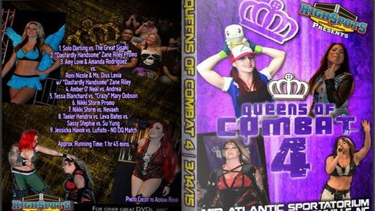 Queens Of Combat  QOC 4 backdrop