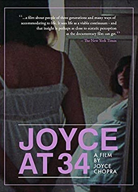 Joyce at 34 poster