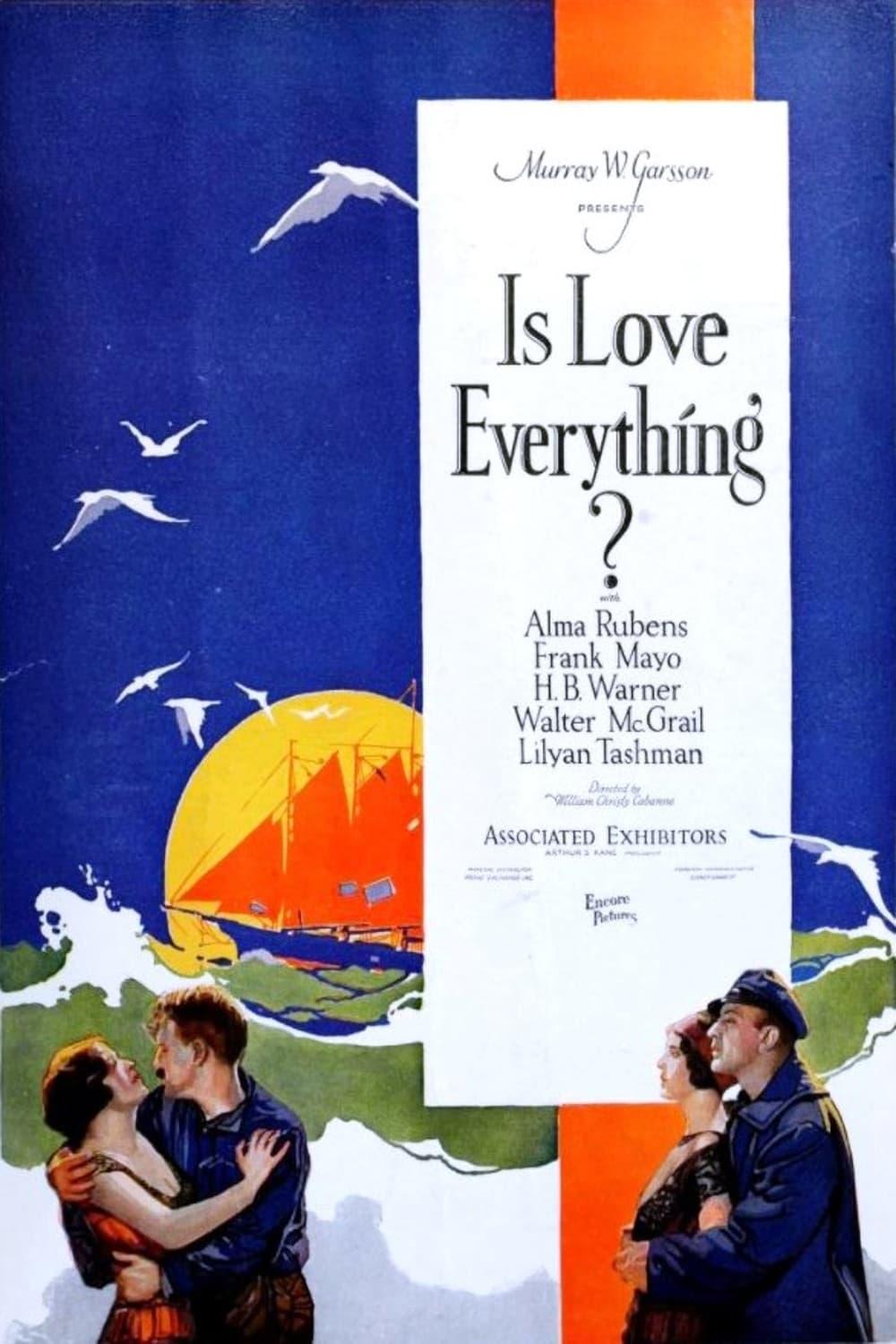 Is Love Everything? poster