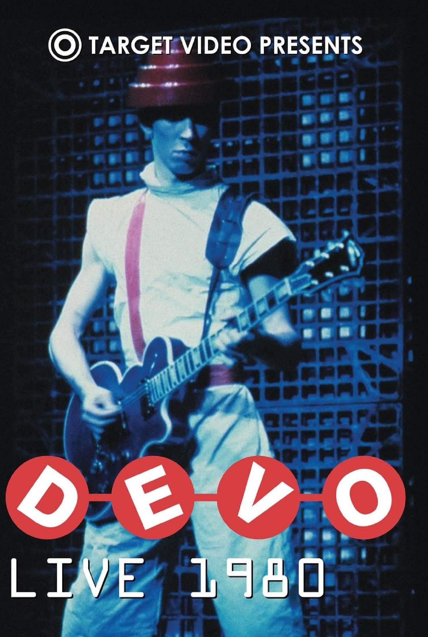 Devo Live 1980 poster