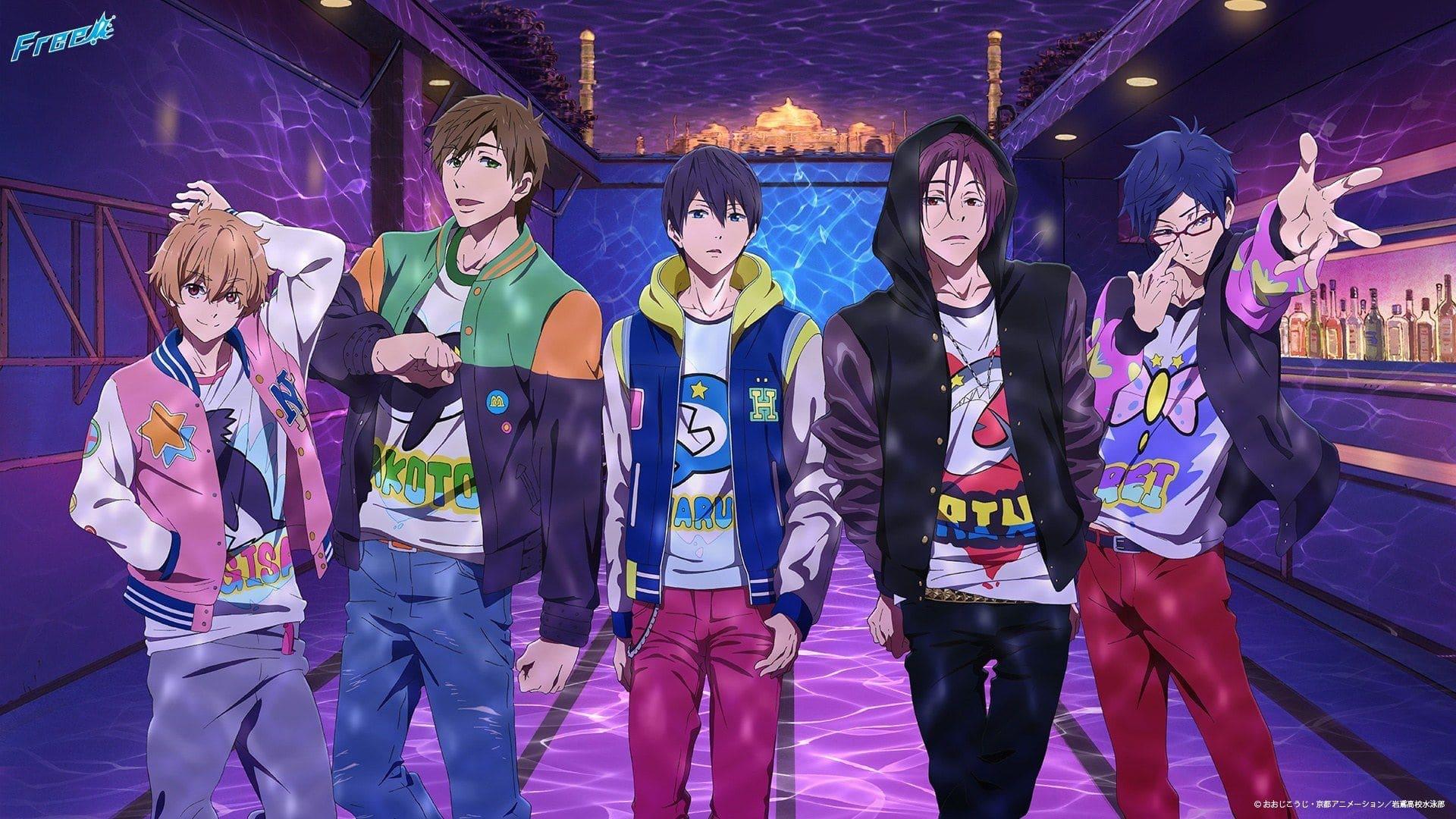 Free! Road to the World - The Dream backdrop