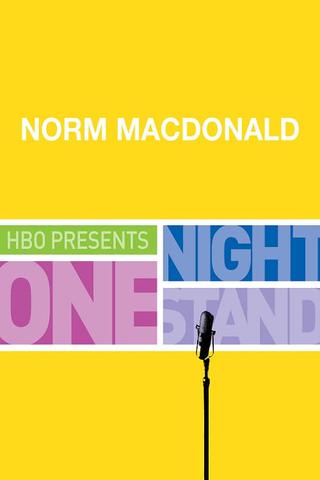 Norm MacDonald: One Night Stand poster