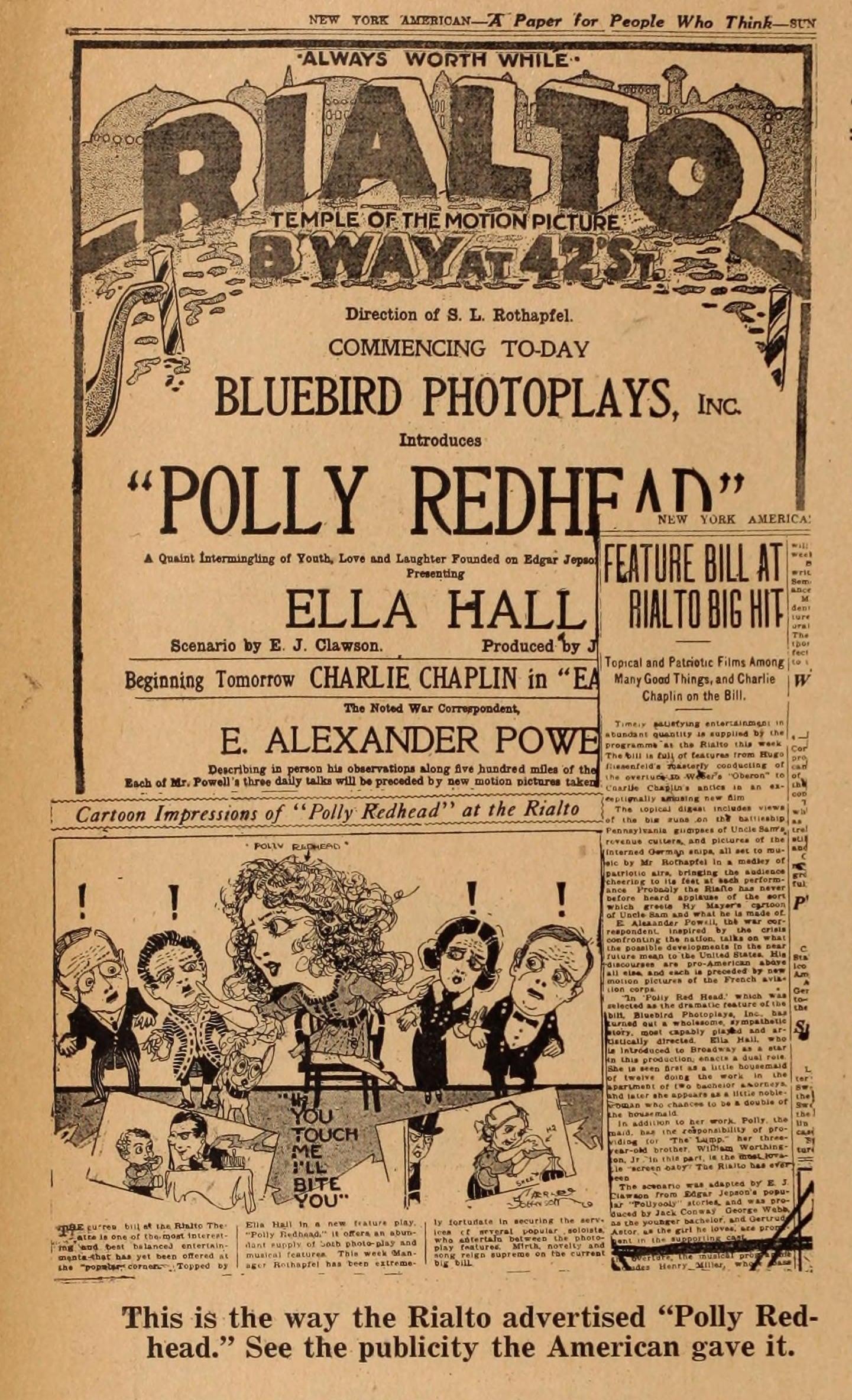Polly Redhead poster